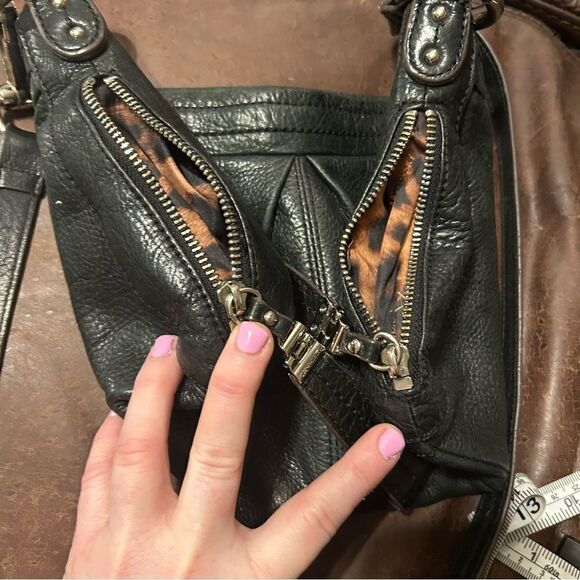 B. Makowsky Leather Crossbody - Picture 11 of 11